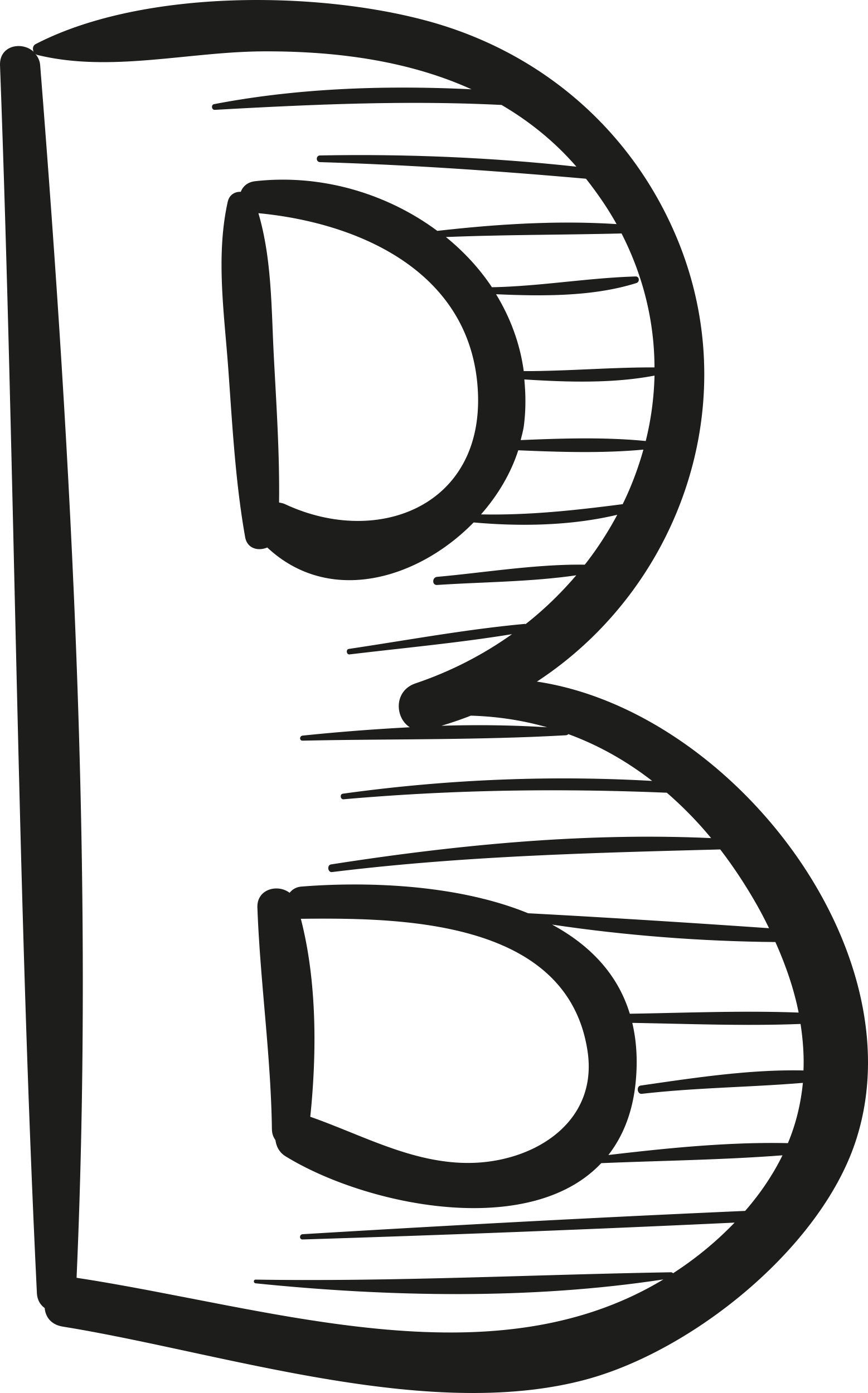 Letter B Stencil Svg Vector Free Vectors